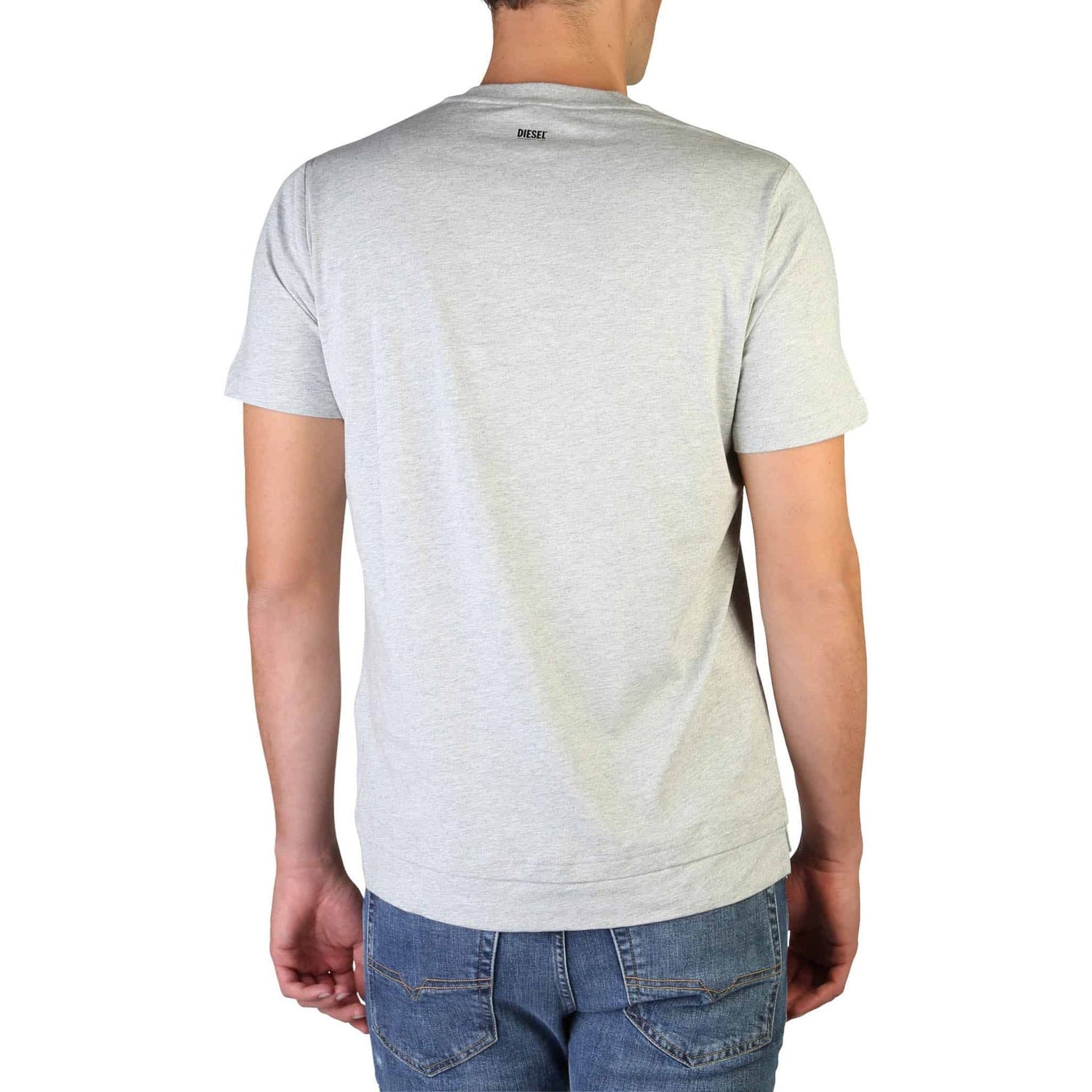 Uomo  T-shirt  T-CHERUBIK-NEW_00SW7Q_0091A_912  lightgray  Grigio  Diesel  Cotone  Continuativi  Abbigliamento  diesel t-shirt  shirt diesel  diesel t shirts  diesel t shirt  diesel t-shirts  diesel dress  diesel jeans dress