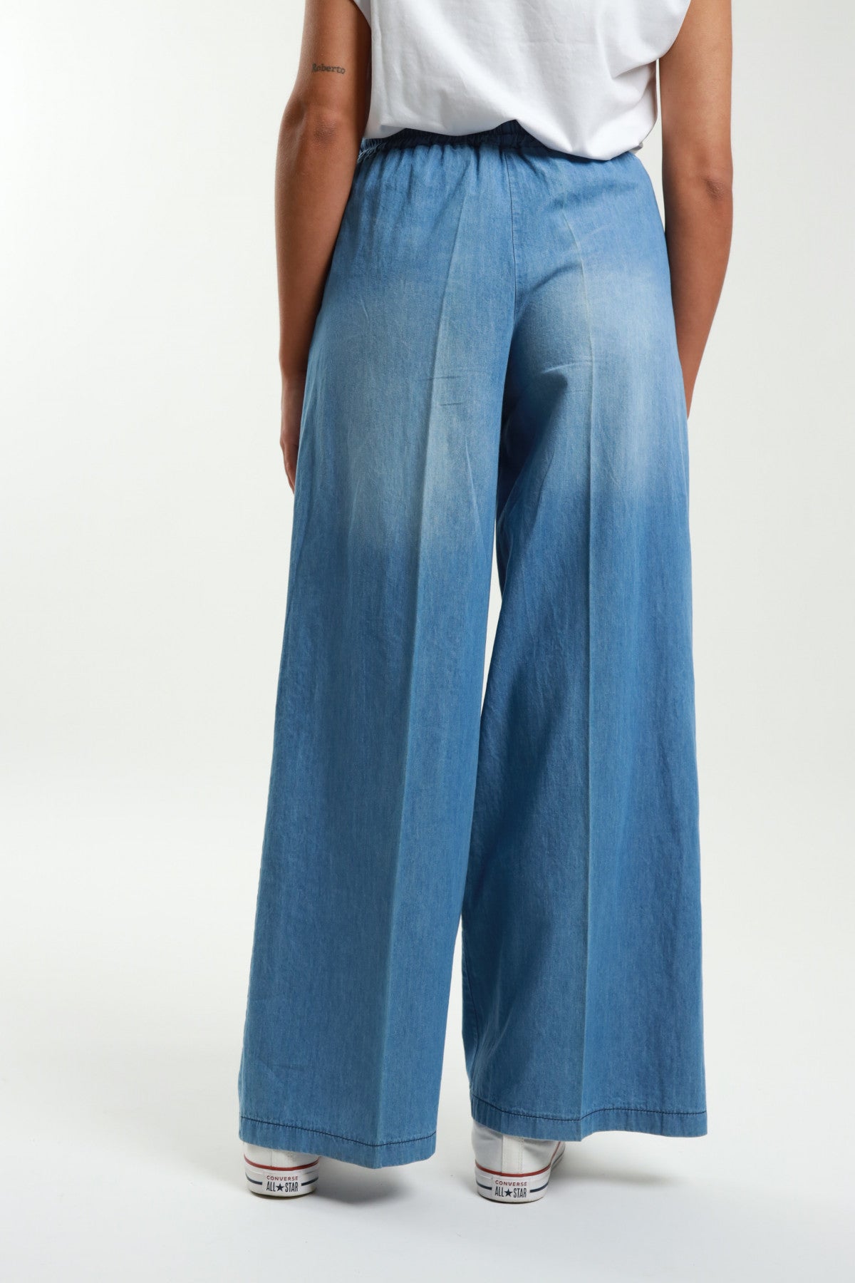 Pantaloni Chambray Susy Mix